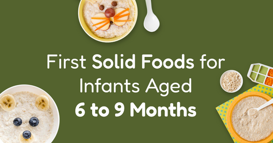 First solid foods for infants