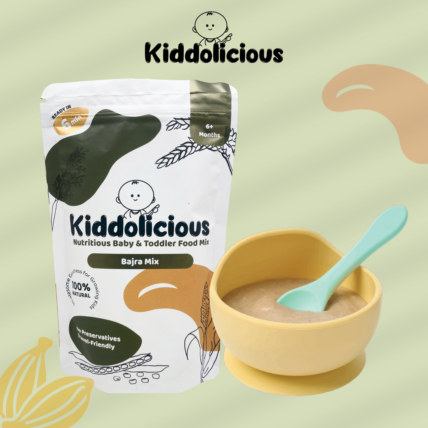 Bajra Porridge Mix for 6+ Months | No Salt | No Added Sugar