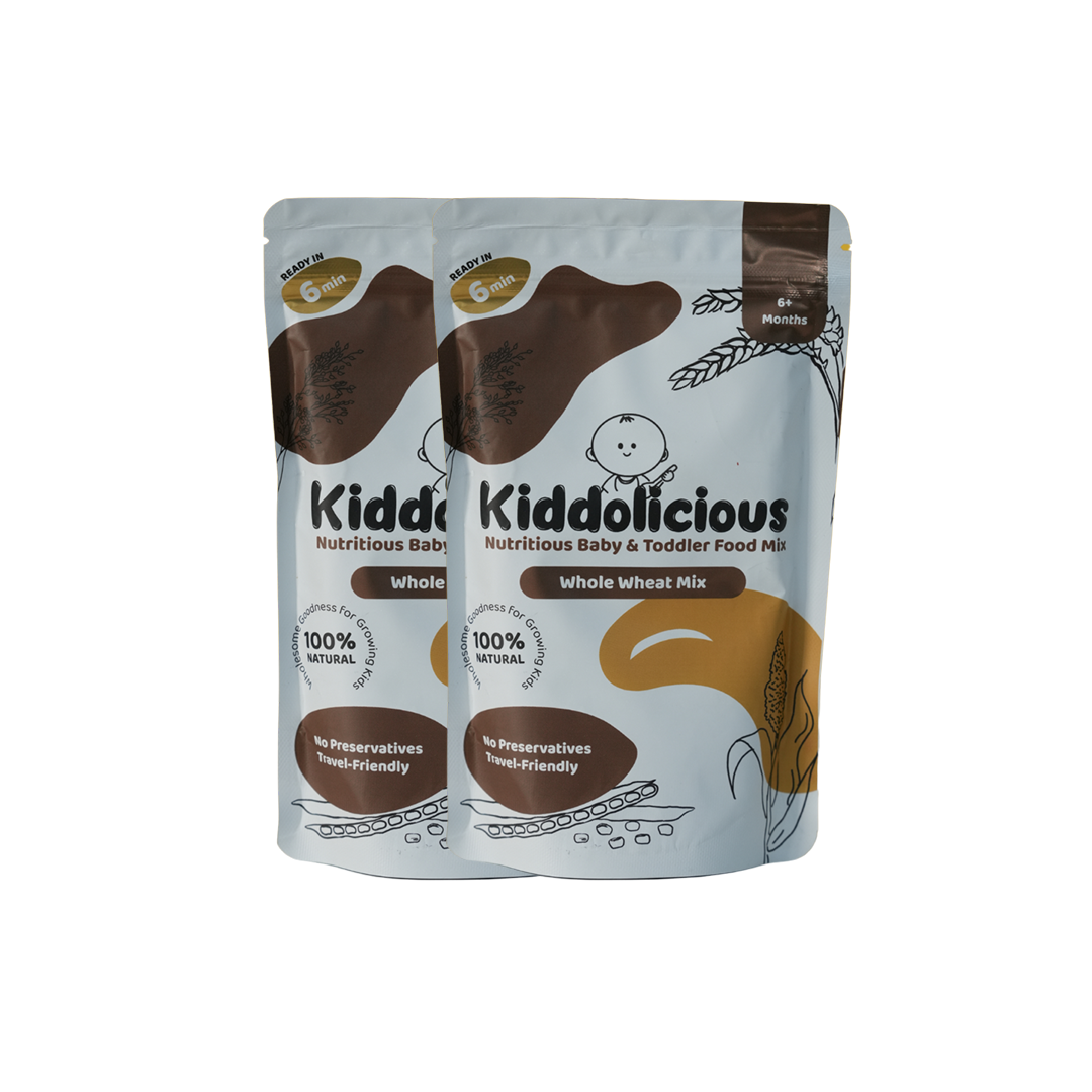 Whole Wheat Porridge Mix for 6+ Months | No Salt | No Added Sugar
