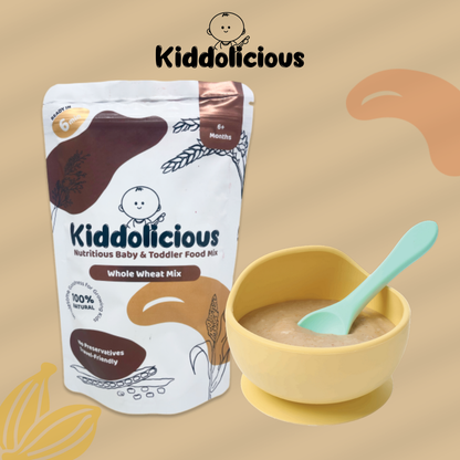 Whole Wheat Porridge Mix for 6+ Months | No Salt | No Added Sugar