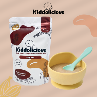 Ragi Porridge Mix for 6+ Months | No Salt | No Added Sugar