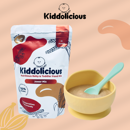 Jowar Porridge Mix for 6+ Months | No Salt | No Added Sugar