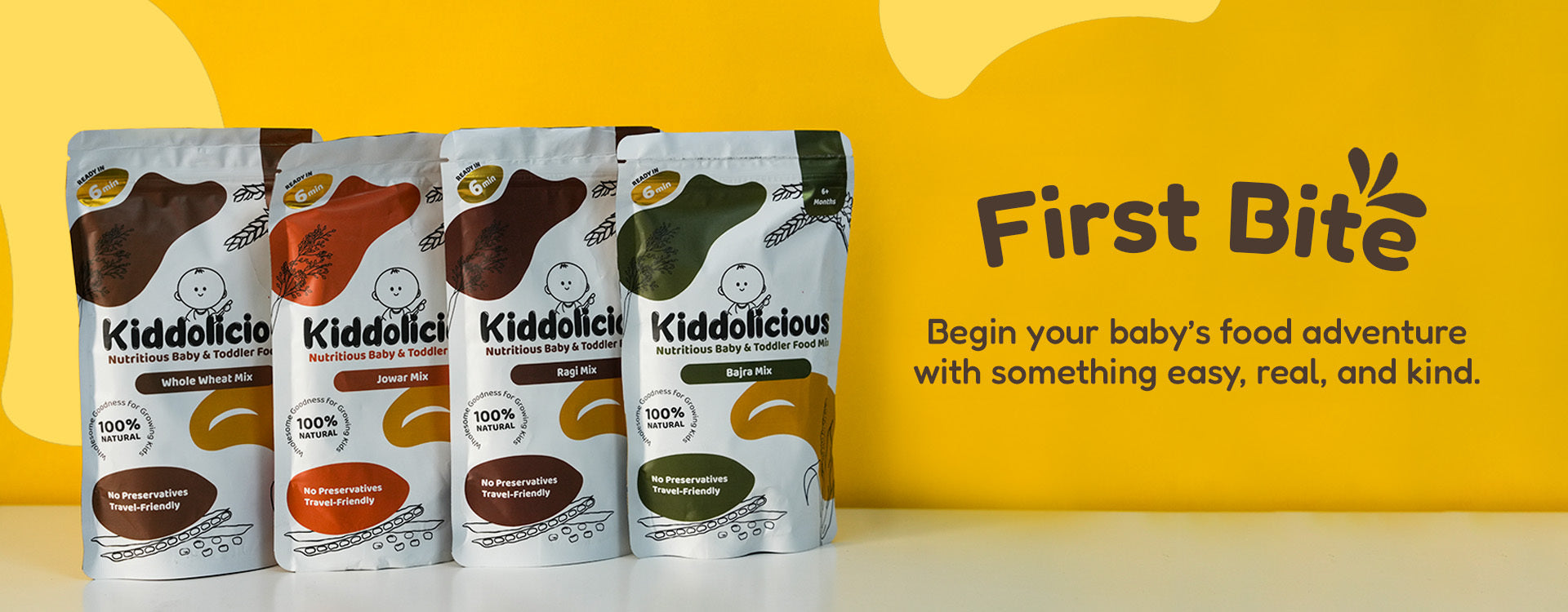 Healthy Millet-based baby food online